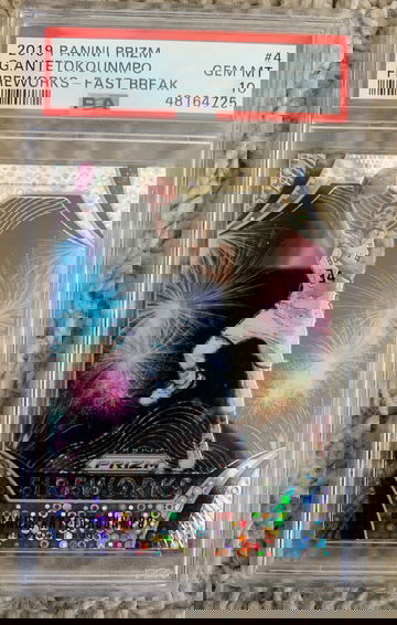 2019 prizm fireworks Giannis 