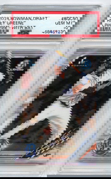 2019 RILEY GREENE BOWMAN CHROME PSA 10 GEM MINT!