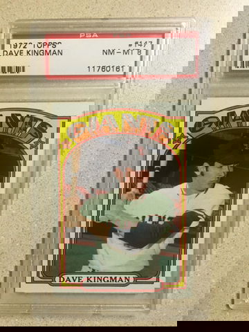 1972 Topps #147 Dave Kingman PSA 8 NM-MT ROOKIE