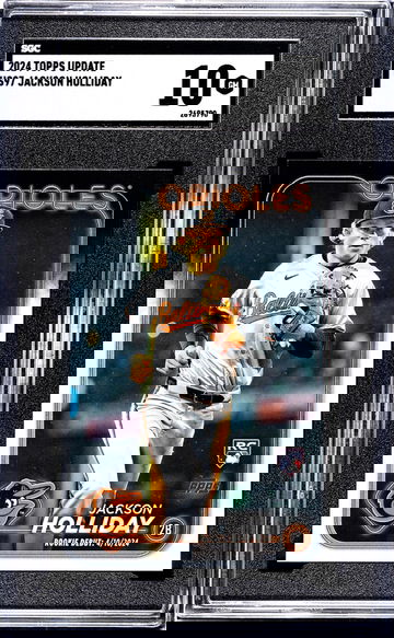 2024 Topps Update #US97 Jackson Holliday SGC 10