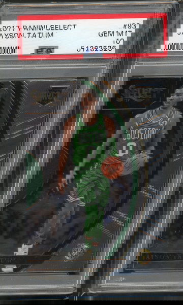 2017 Select Jayson Tatum PSA 10 