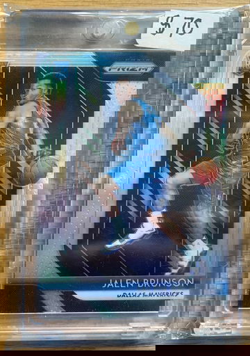 JALEN BRUNSON 2018-19 PANINI PRIZM #250 ROOKIE SILVER PRIZM MAVERICKS RC