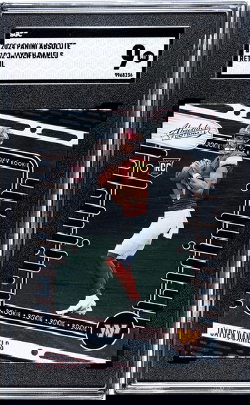 2024 Panini Absolute #102 Jayden Daniels Retail SGC 9