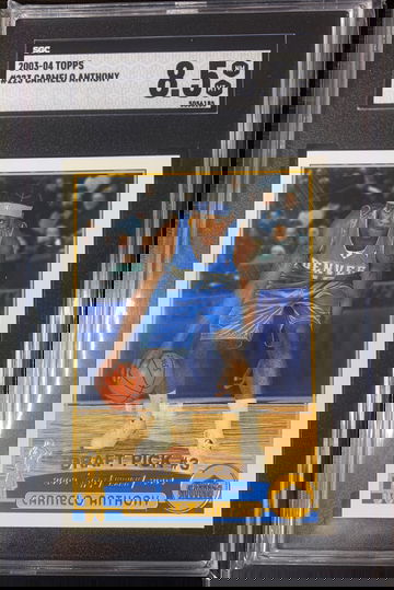 2003 Topps Carmelo Anthony RC SGC 8.5