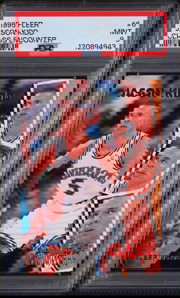 1995 Fleer Class Encounter Jason Kidd #6 PSA 9