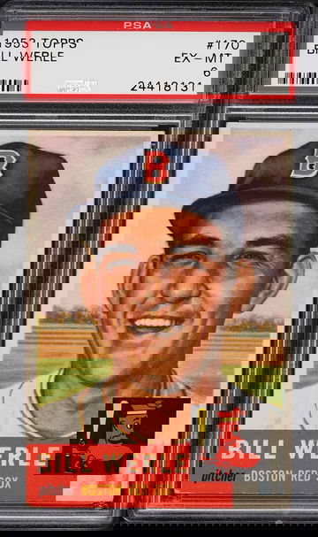 1953 Topps Baseball Bill Werle #170 PSA 6