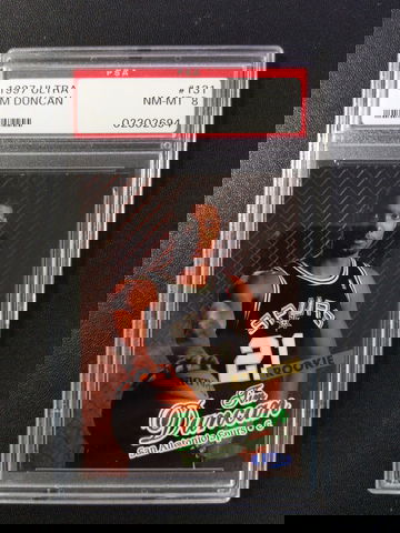 1997 Ultra #131 Tim Duncan PSA 8