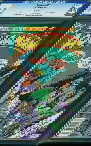 AQUAMAN #57, CGC 9.2 NM-