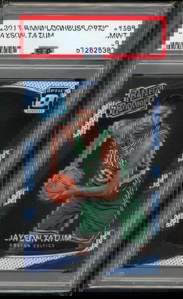 2017 Optic Jayson Tatum PSA 9 