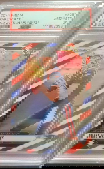 2024 Prizm RWB Drake Maye PSA 10 