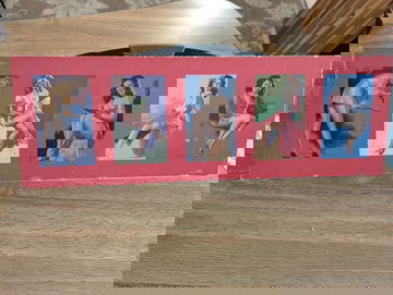 Another True Non Sport 1 of 1 Item. 1940's Mutoscope Arcade Card Salesman's Sample Display Board 5 Cards NOT GLUED