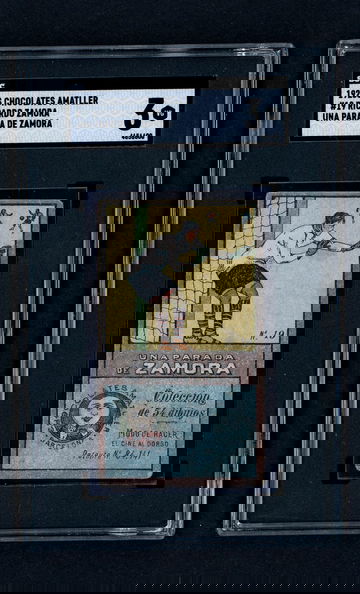 1920s Chocolates Amattler # Rocardo Zamora SGC 3 VG 