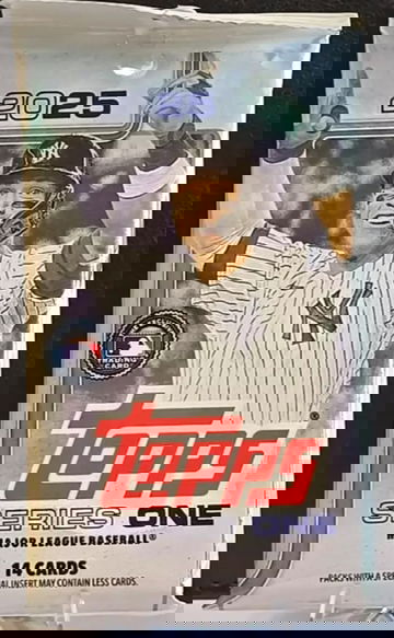 2025 Topps Series One Baseball Potential Relic, Patch, or Auto Factory Sealed