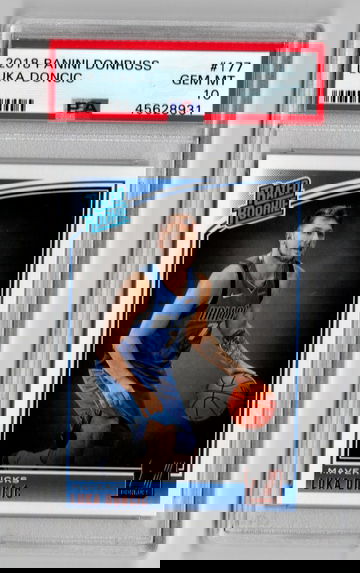 2018-19 Donruss Luka Doncic PSA 10