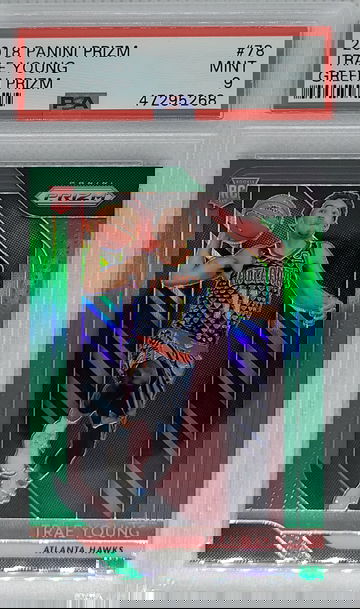 2018 Prizm Trae Young Green Prizm RC