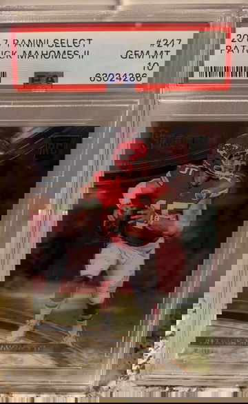 2017 Panini Select Patrick Mahomes Field Level PSA 10