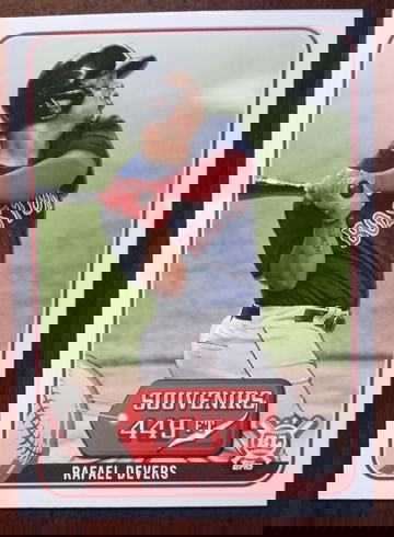 Rafael Devers BL insert