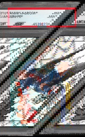 2018 Panini Kaboom Kylian Mbappe PSA 9