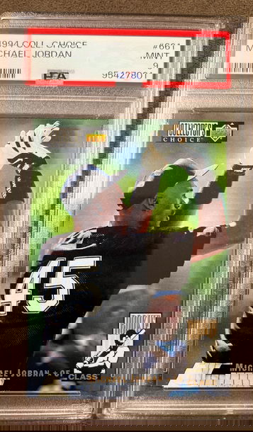 1994 Collector’s Choice UD Michael Jordan #661 PSA