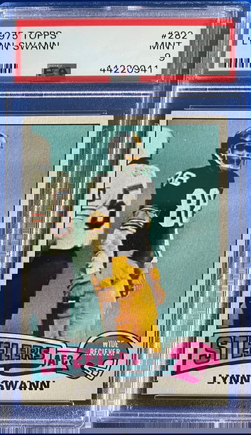 1975 Topps #282 Lynn Swann PSA 9 RC 