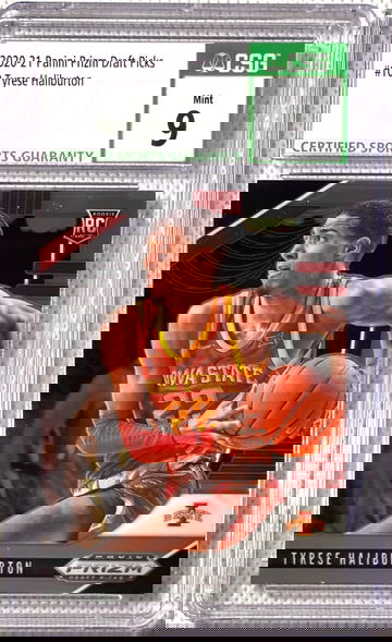 Tyrese Haliburton 2020-21 Panini Prizm Draft Picks RC CSG9 Mint