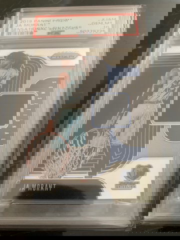 Ja Morant 2019-20 Prizm Sensational Swatches PSA 10