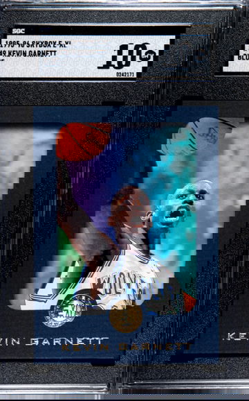 1995 Skybox E-XL Blue Kevin Garnett #49 SGC 10