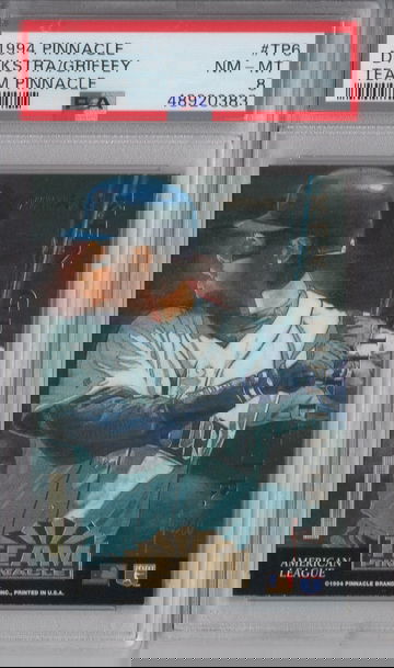 1994 Pinnacle Ken Griffey Jr Team Pinnacle PSA 8