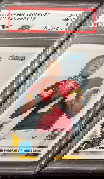 2019 donruss dwayne haskins psa 9