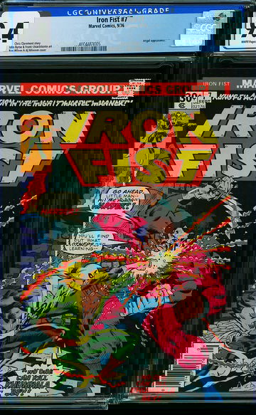 IRON FIST #7, CGC 9.4 NM