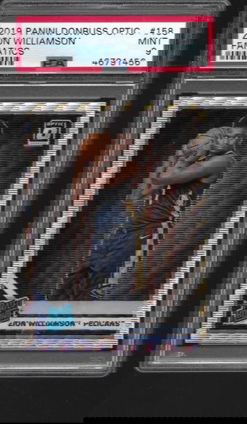 2019 Panini Optic Zion Williamson