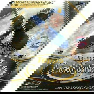 2019 TOPPS GOLD LABEL BASEBALL HOBBY BOX