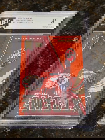 2020 Panini XR Brandon Aiyuk Xtreme Rookies RC /149 BGS 9 MNT 49ers #X-17