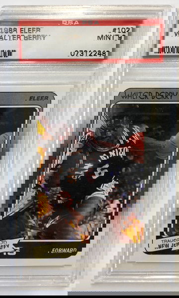 1988 Fleer Walter Berry PSA 9