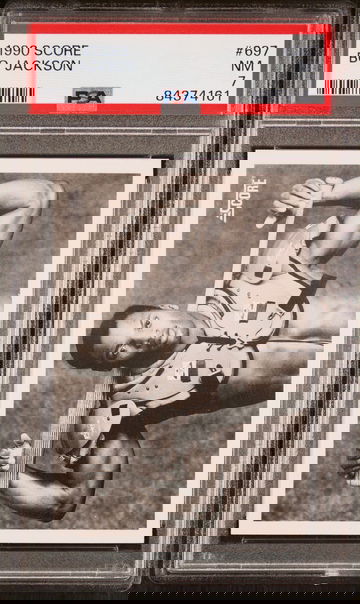  Bo Jackson 1990 Score #697  PSA 7 NM 