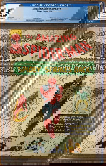 Amazing Spider-Man #19 (1964) CGC 4.5 -- O/w to white; 1st Mac Gargan cameo