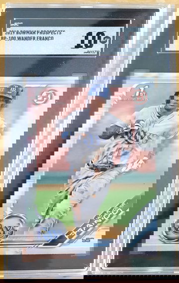 Wander Franco 2019 Bowman SGC 10