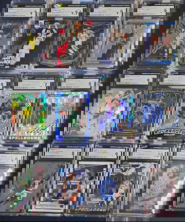 Lot of 72 CGC basketball slabs