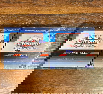 2020 Topps Chrome Sapphire F1 Formula 1 Racing - 2 Sealed Hobby Boxes 🔥🔥24 Hour Sale!!🔥🔥 