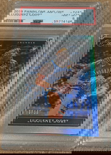 2019-20 Panini One and One 🏀 Luguentz Dort Silver Rookie /99 Thunder RC SP 🔥