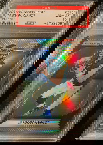 2016 Prizm Silver Carson Wentz PSA10