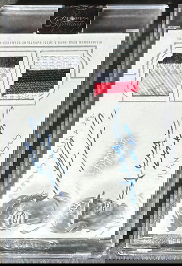 2020 Topps Dynasty Ronald Acuna Juan Soto Dual Patch Auto #/5