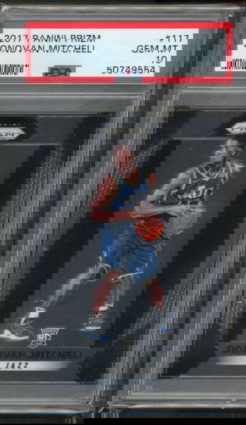 2017 Prizm Donovan Mitchell PSA 10