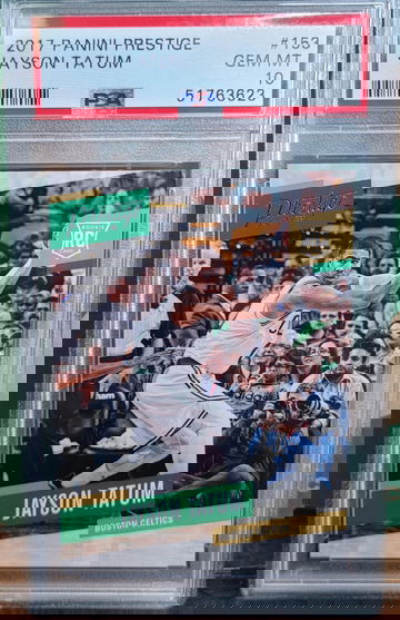 2017-18 Panini Prestige Basketball #153 Jayson Tatum RC rookie PSA 10 graded