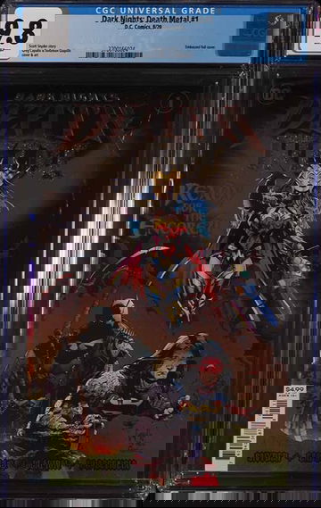 2020 D.C. COMICS DARK NIGHTS: DEATH METAL #1 CGC 9.8 MINT