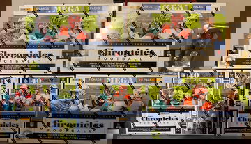 2020 Panini Chronicles Football box lot - 3x mega and 3x blaster