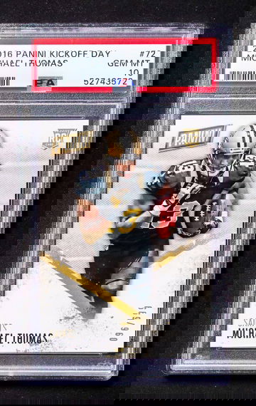 2016 Panini Kickoff Day - Michael Thomas - Rookie /699 PSA 10 Gem Mint