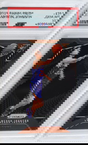 2019 Panini Prizm Cameron Johnson PSA 10 #257