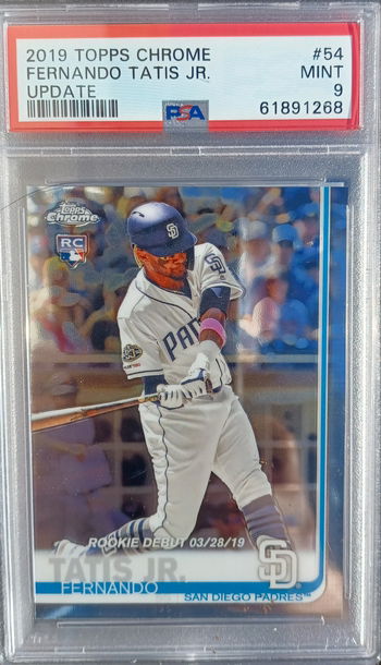 2019 Topps Chrome Fernando Tatis Jr.  #54