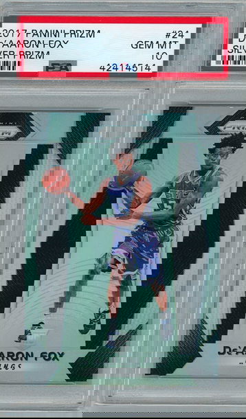 De'Aaron Fox 2017 Prizm Silver